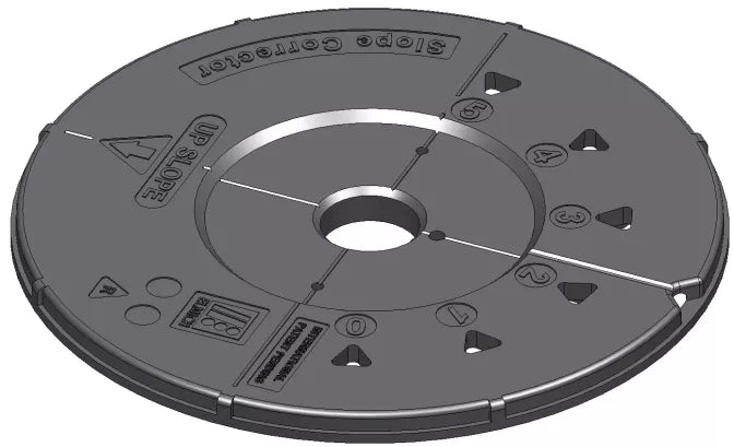 Hellingcorrector 0-5% 5mm