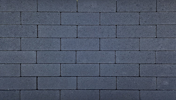 Dikformaat strak 21x7x6 cm antraciet komo