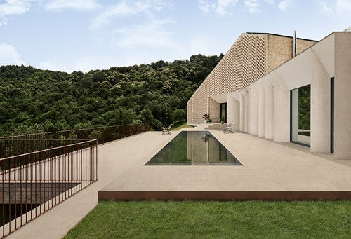 Ceramica Lastra 60x120x2cm Boost Stone cream keramische tegel