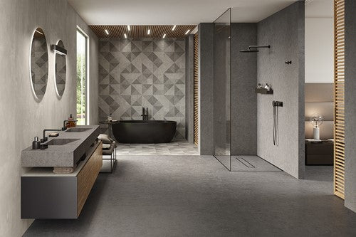 Ceramica Lastra 60x60x2cm Boost Stone Smoke keramische tegel