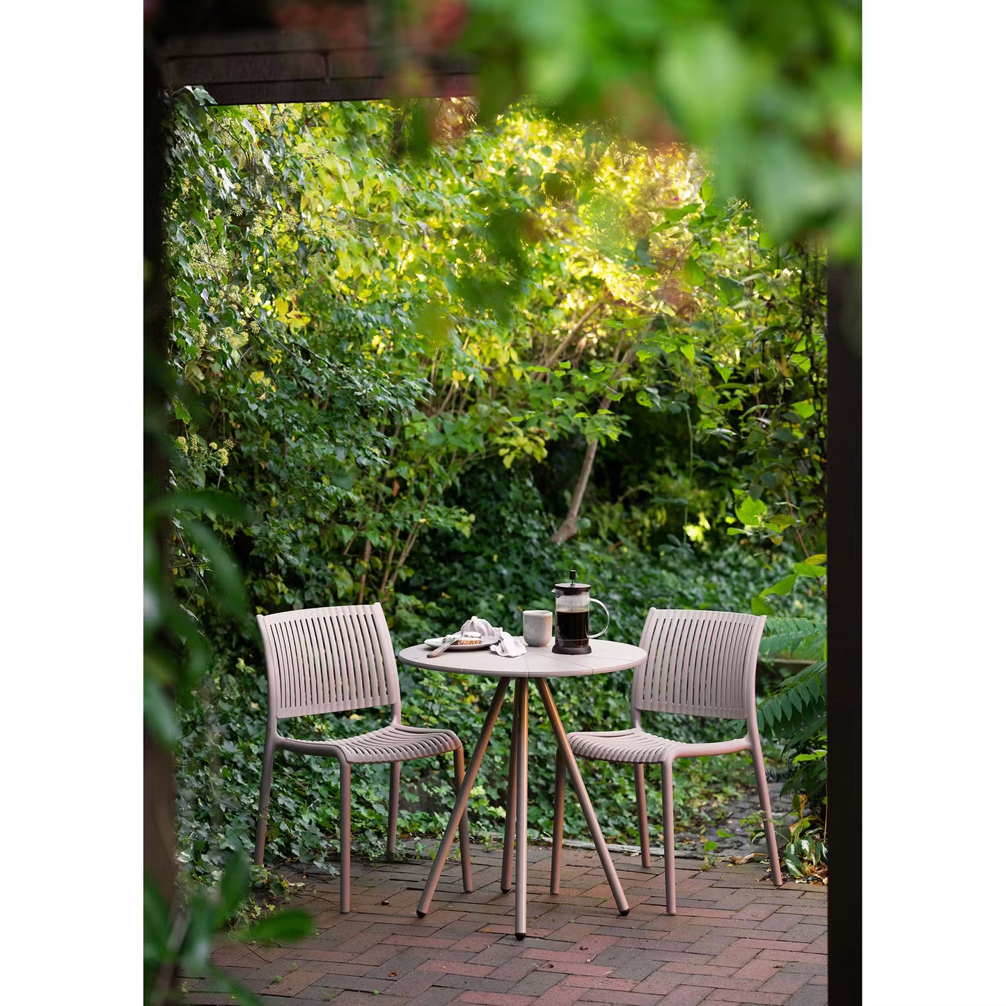 Moderne Tuinstoel Beige
