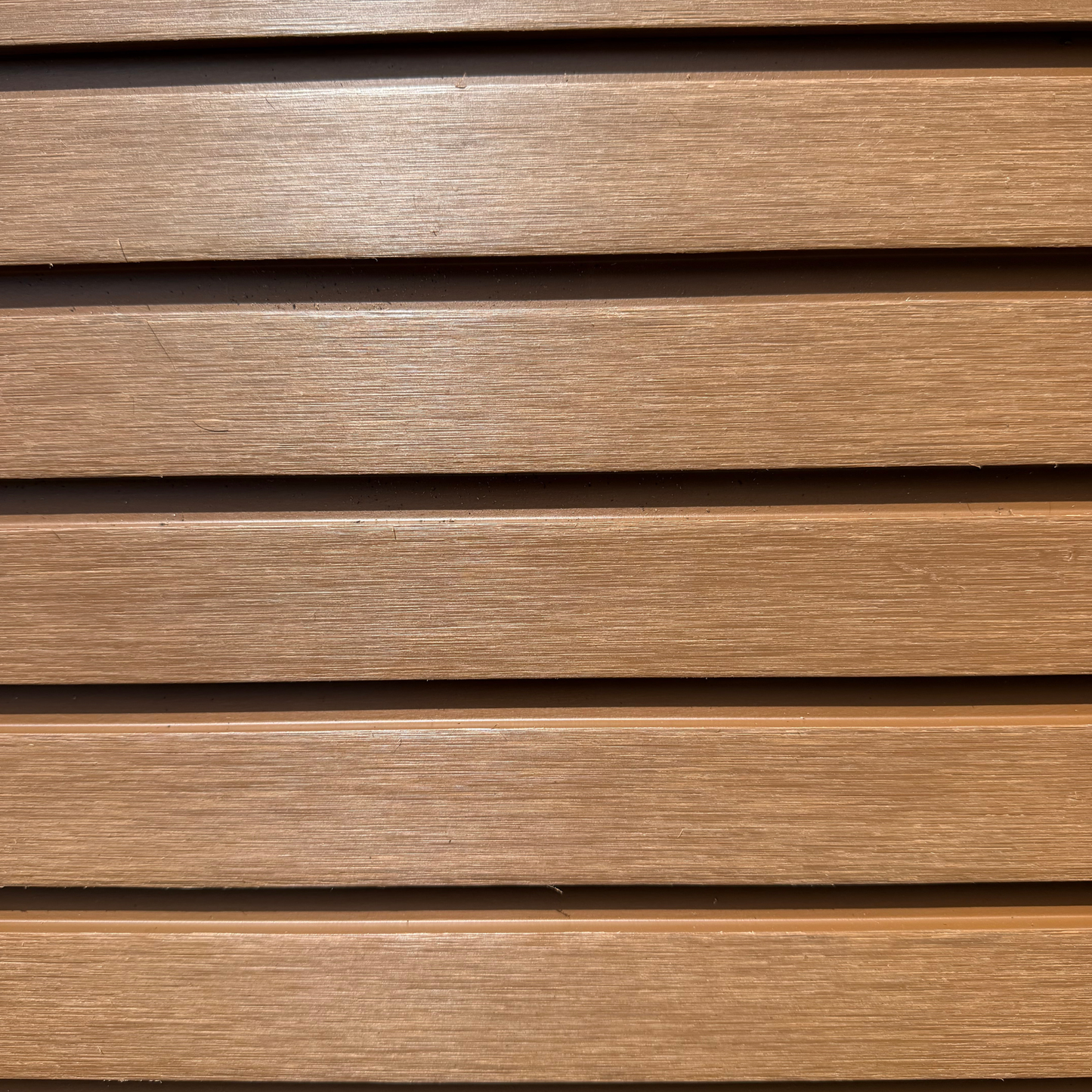Composiet Schutting Scherm Compleet Teak Naturel – 1,80 Meter