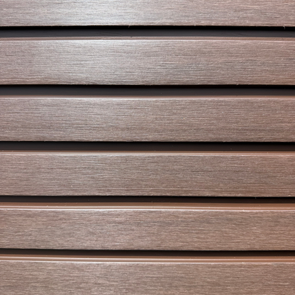 Composiet Schutting Scherm Compleet Walnut Brown – 1,80 Meter