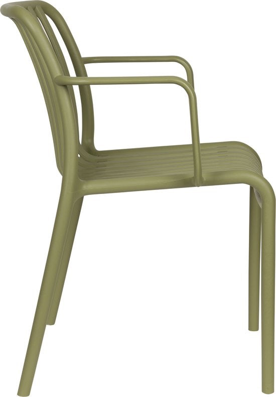 Moderne Tuinstoel – Groen (Polypropyleen)