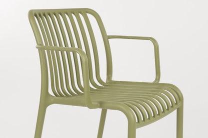 Moderne Tuinstoel – Groen (Polypropyleen)