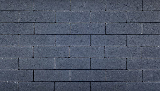 Dikformaat strak 21x7x6 cm antraciet komo