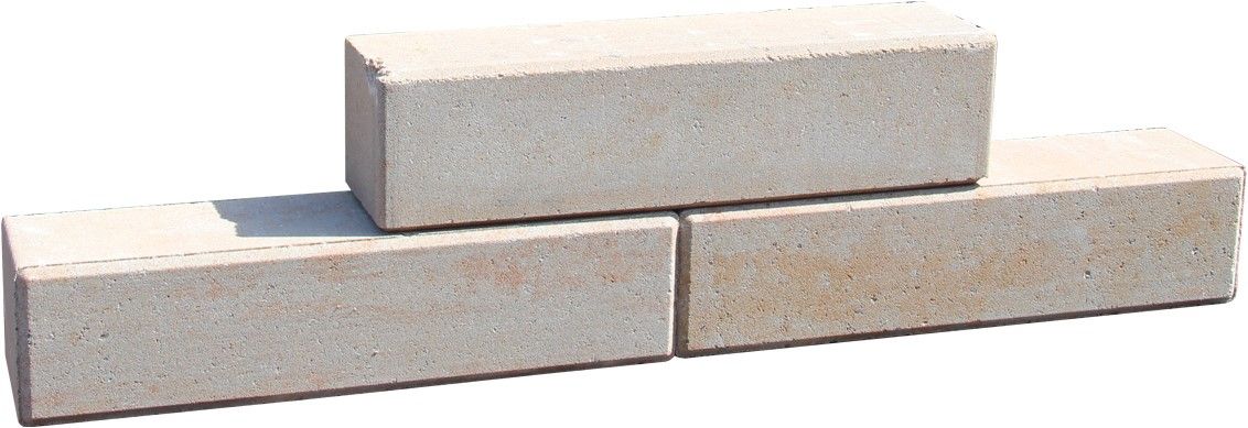 Block 40x10x10cm geel zand