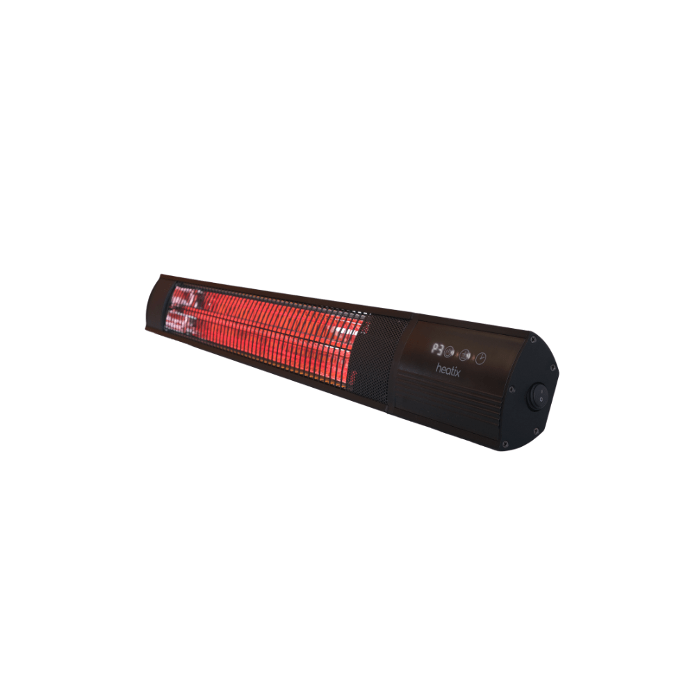 Carbon Rose Gold Heater 2500W – Wandmodel Terrasverwarmer - Tuinverwarming.com