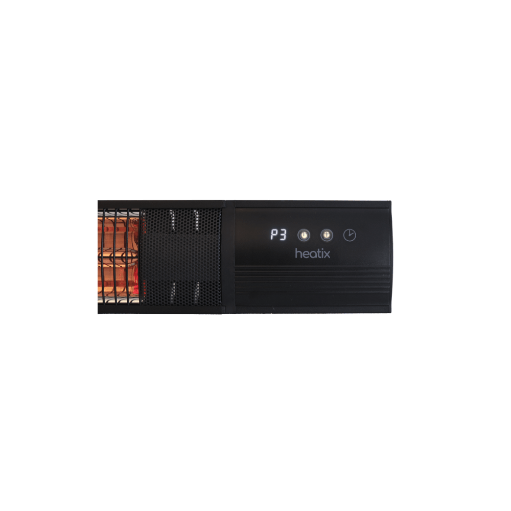 Carbon Rose Gold Heater 2500W – Wandmodel Terrasverwarmer - Tuinverwarming.com