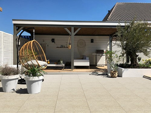 Ceramica Lastra 60x120x2cm Boost Stone cream keramische tegel