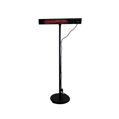 Heatix Terrasverwarmer Standaard – Verstelbare Paal Zwart (Universeel) - Tuinverwarming.com