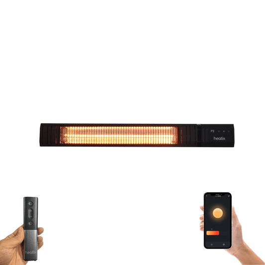 Smart Carbon Fiber Heater 2000W – Wandmodel Terrasverwarmer - Tuinverwarming.com