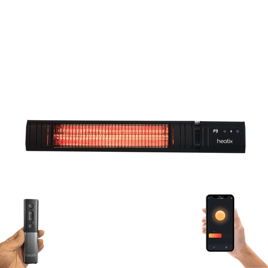 Smart Golden shadow Heater 2000W | Heatix Terrasverwarmer - Tuinverwarming.com