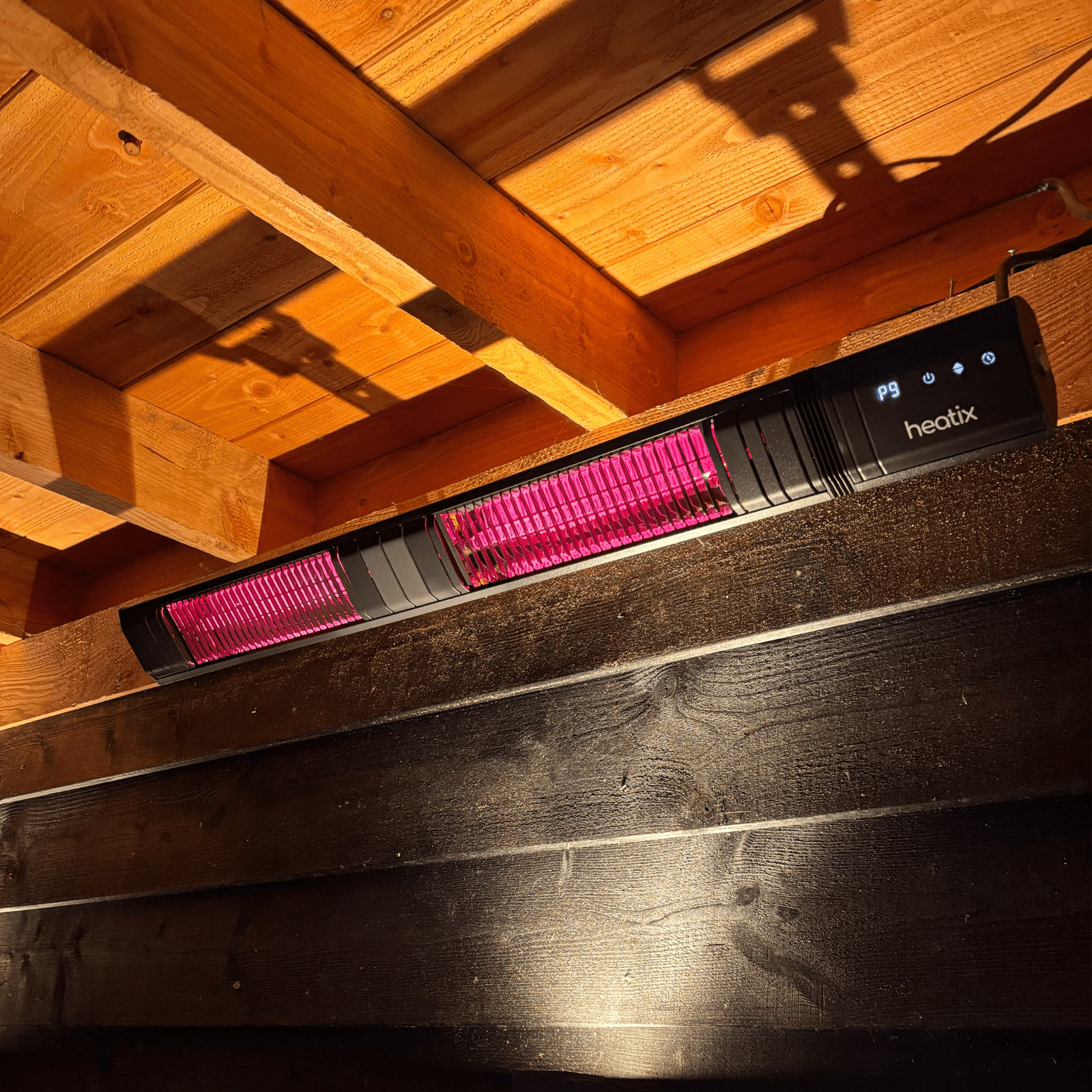 Smart Golden Shadow Heater 3000W | Heatix Terrasverwarmer - Tuinverwarming.com