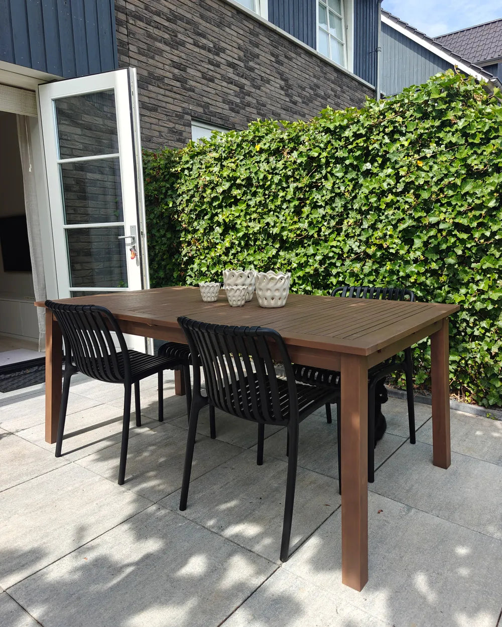 Tuinstoel Zwart Polypropyleen