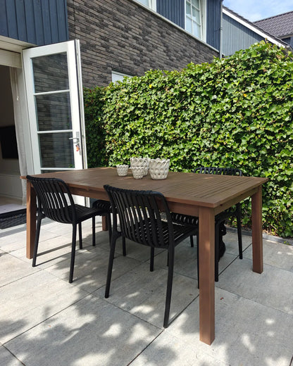 Tuinstoel Zwart Polypropyleen