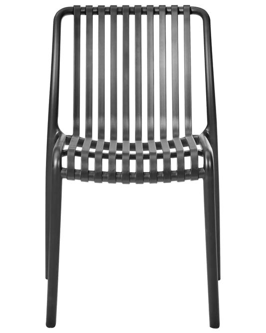 Tuinstoel Zwart Polypropyleen
